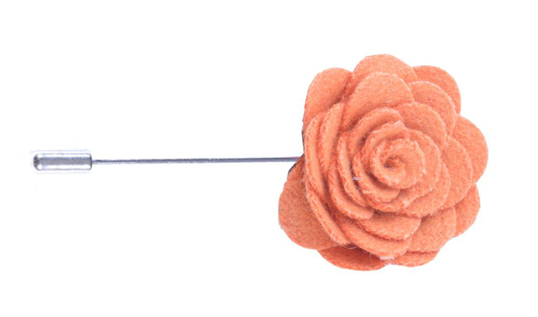 Dull Pink Flower Lapel Pin - Lifeinslowmotion