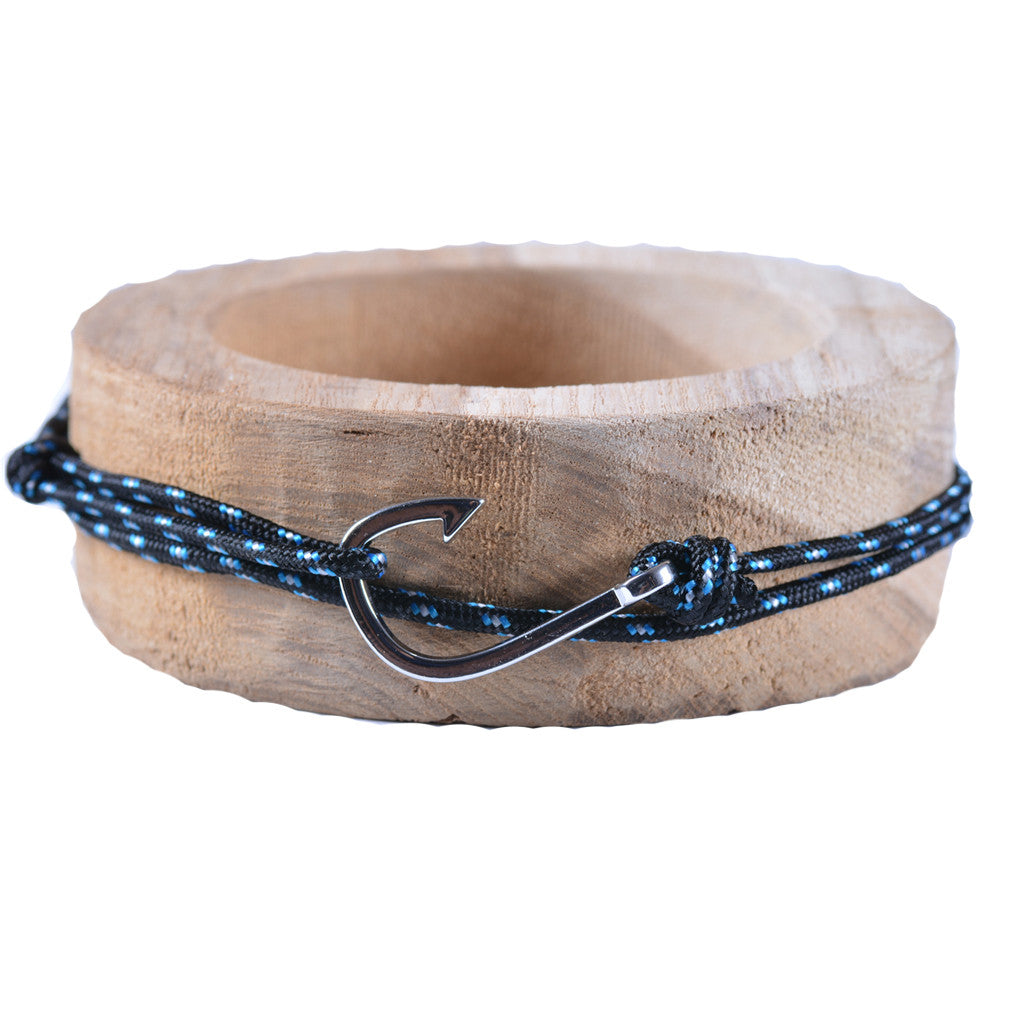 Dark Blue Hook Bracelet