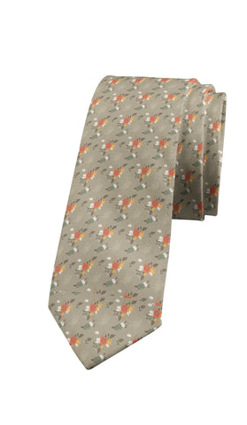 Algeciras - Slim Cotton Tie