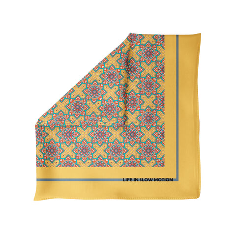 Calabria - Silk Pocket Square