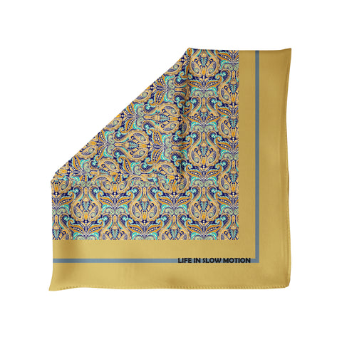 Civitavecchia - Silk Pocket Square