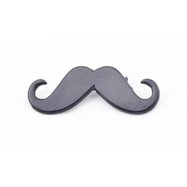 Black Moustache Brooch Life In Slow Motion