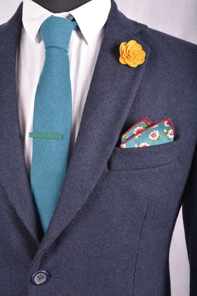 Mustard Flower Lapel Pin