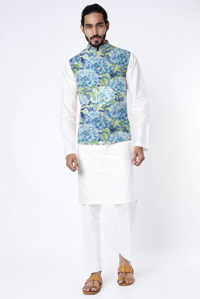 Printed Nehru Jacket