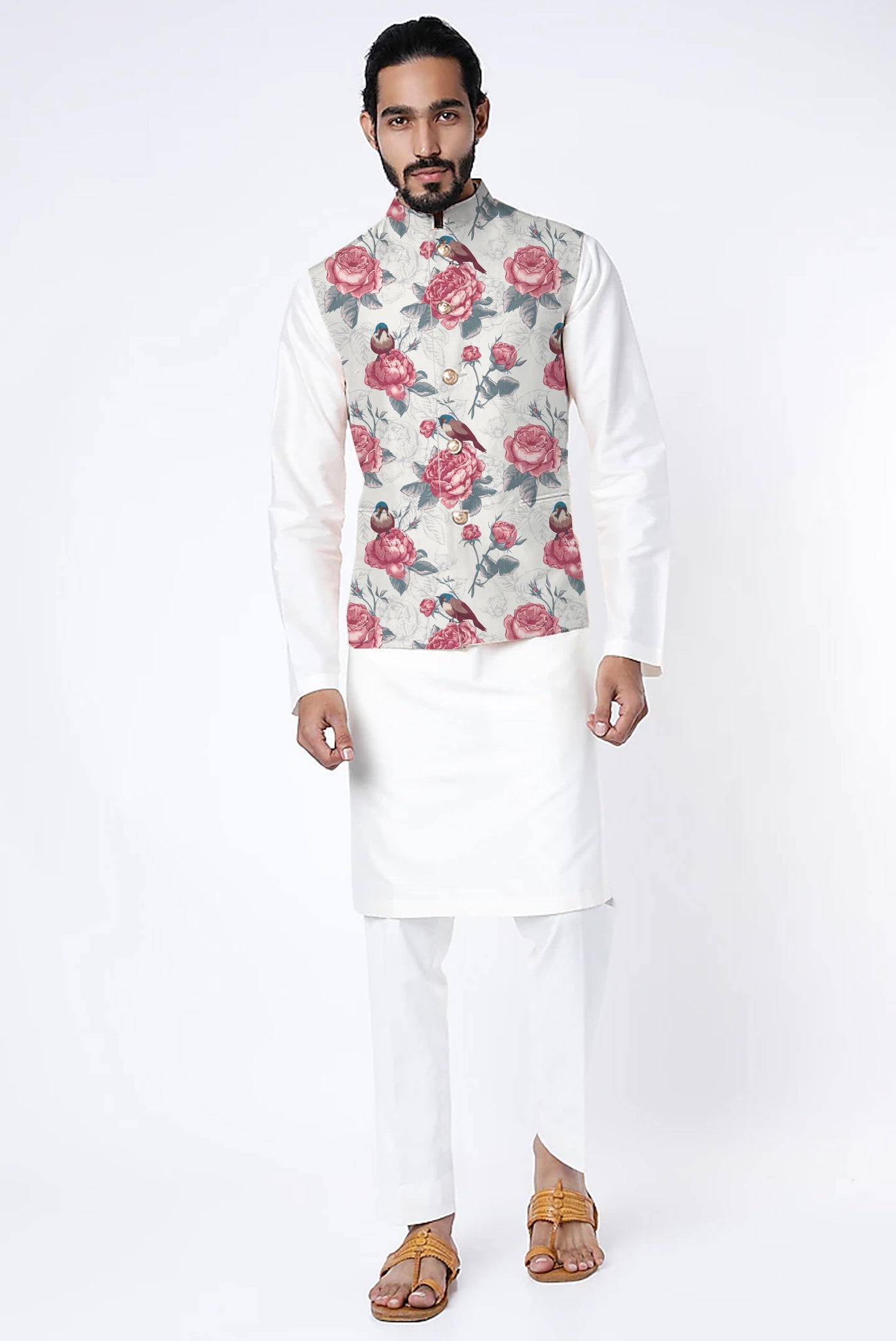 Printed Nehru Jacket