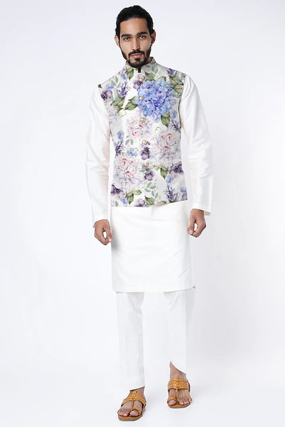 Printed Nehru Jacket