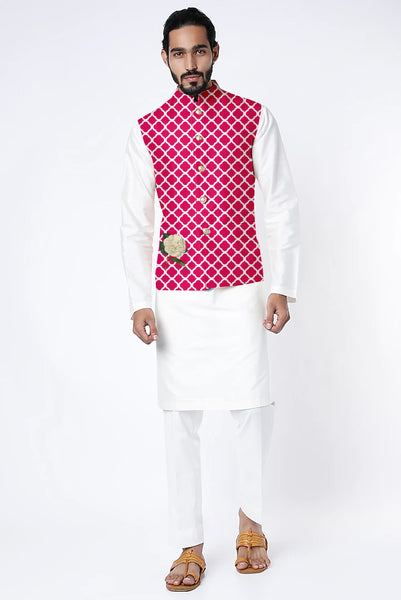 Printed Nehru Jacket