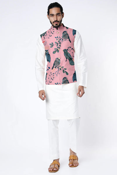 Printed Nehru Jacket