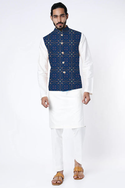 Printed Nehru Jacket