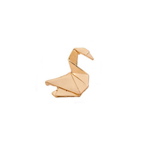 Golden Swan Brooch