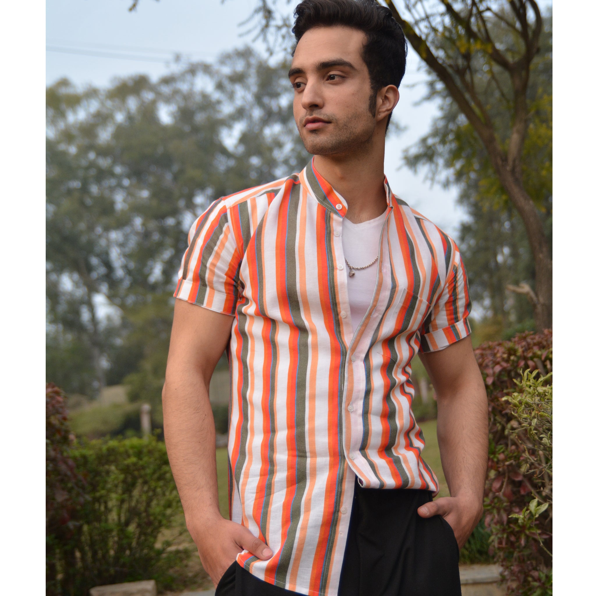 Linen Printed Shirt
