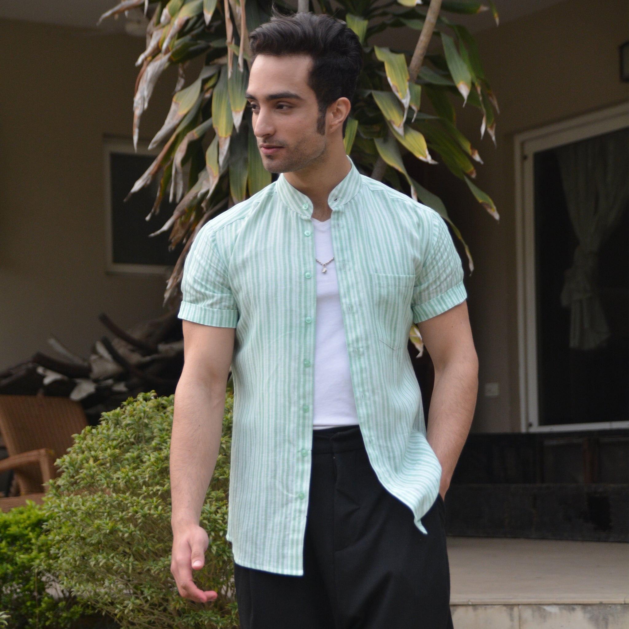 Linen Printed Shirt