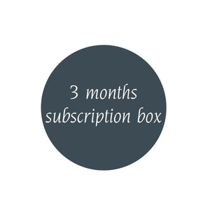 Subscription box - 3 months - Lifeinslowmotion